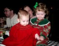 12-17-2004 With Alora Cooper at the Christmas Banquet * 2163 x 1707 * (718KB)